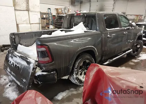 2020 Ram 1500 Rebel 4X4 5'7 Box z USA, uszkodzony, nr VIN 1C6SRFLT3LN258048